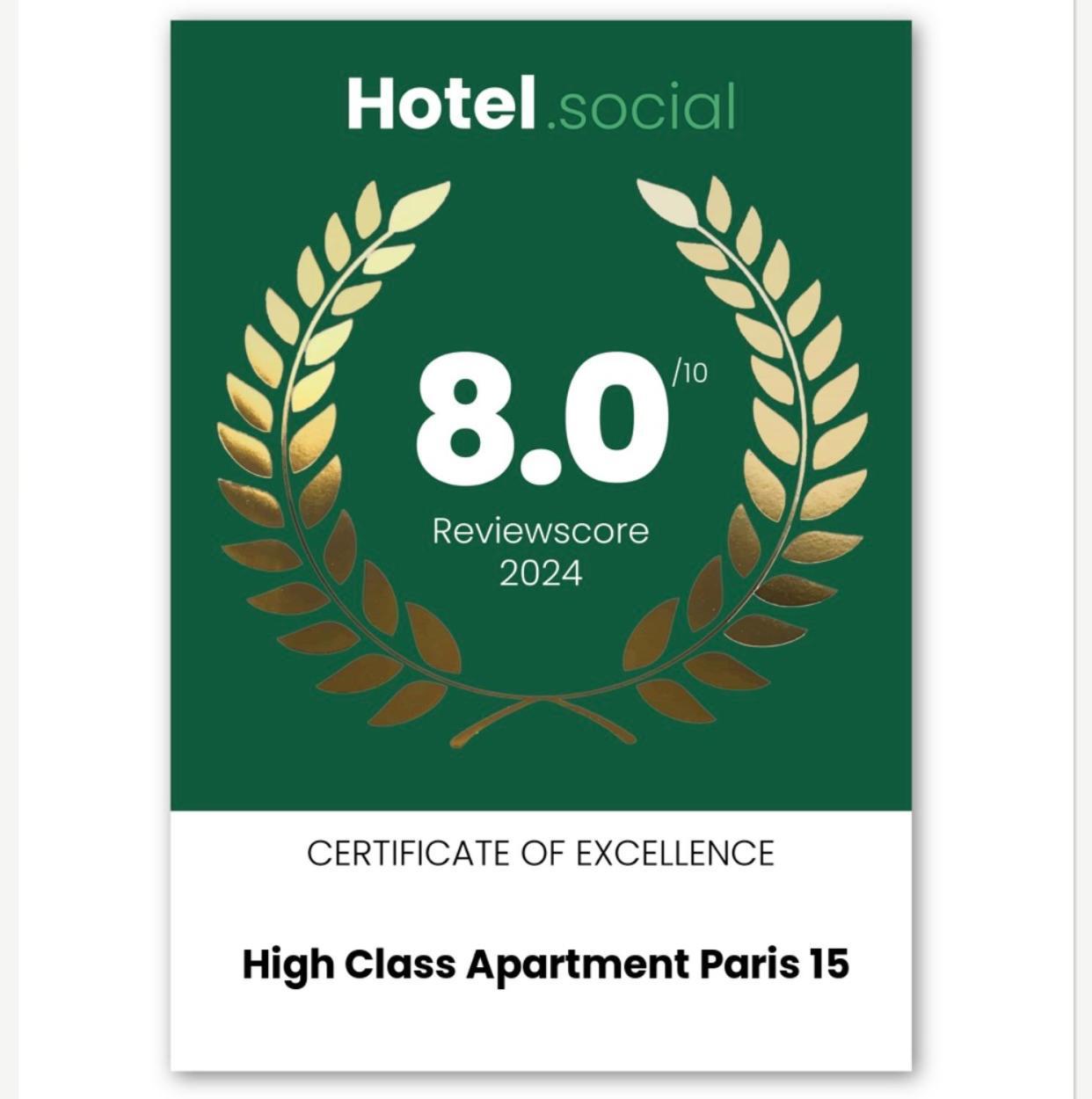 High Class Apartment Paris 15 Eksteriør bilde